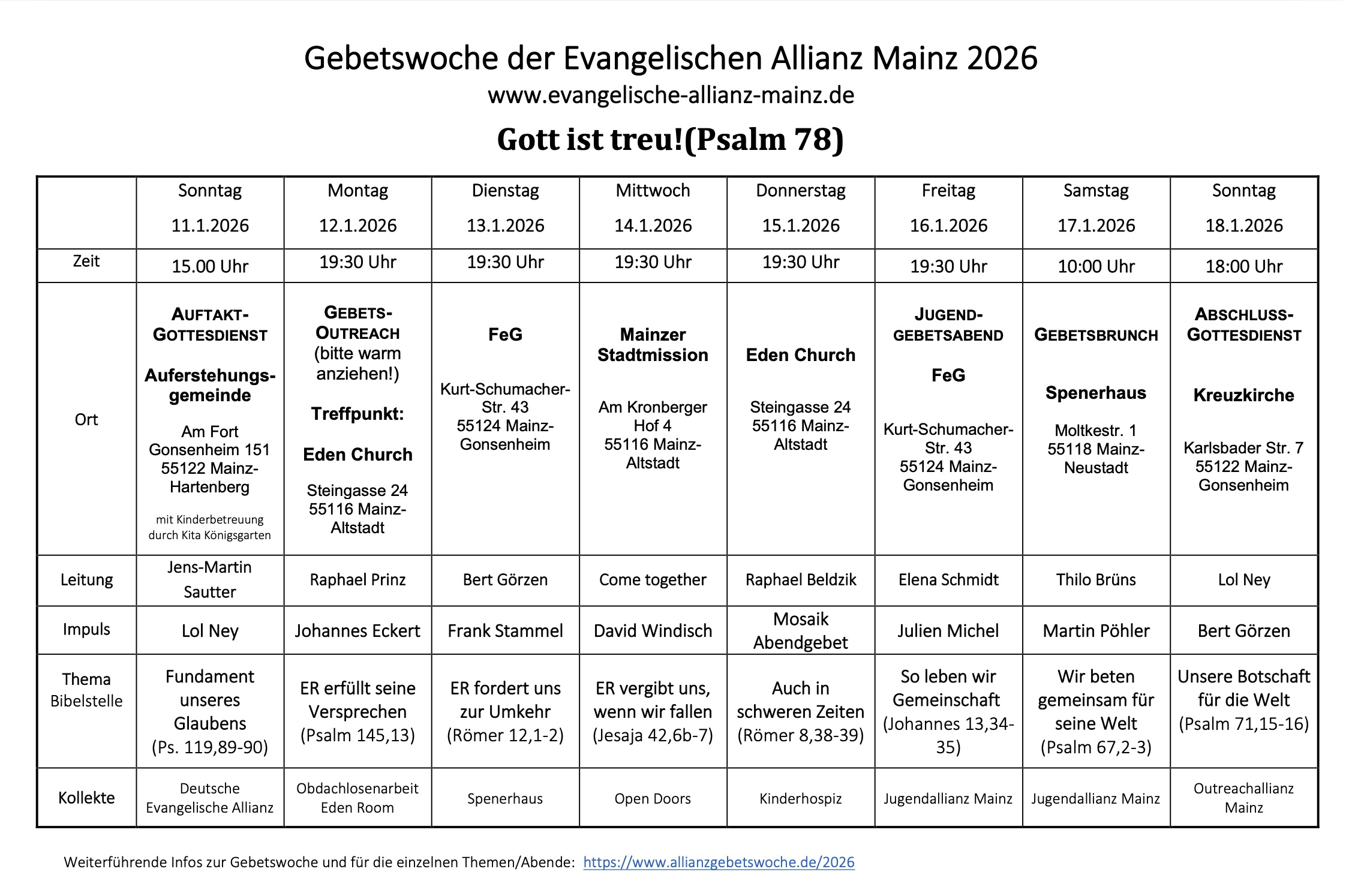 allianz gebet 2026